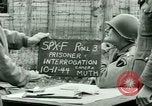Image of Prisoner Interrogation Vallery France, 1944, second 6 stock footage video 65675021185