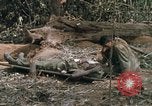 Image of wounded rescued by Huey helicopter South Vietnam, 1967, second 42 stock footage video 65675021192