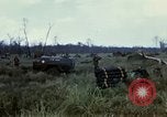 Image of 11th Armored Cavalry Regiment base camp South Vietnam, 1967, second 32 stock footage video 65675021194