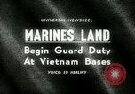 Image marines terre au Vietnam le Vietnam du Sud, 1965, de la seconde 18 séquences d'archives historiques vidéo 65675021205