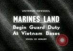 Image marines terre au Vietnam le Vietnam du Sud, 1965, de la seconde 19 séquences d'archives historiques vidéo 65675021205