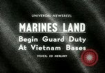 Image marines terre au Vietnam le Vietnam du Sud, 1965, de la seconde 20 séquences d'archives historiques vidéo 65675021205