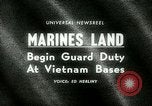 Image marines terre au Vietnam le Vietnam du Sud, 1965, de la seconde 21 séquences d'archives historiques vidéo 65675021205