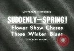 Standbild 48 Internationalen Flower Show New York United States USA, 1965, aus Sekunde 1 historischem Filmmaterial Videoclip 65675021207