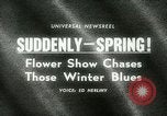 Standbild 48 Internationalen Flower Show New York United States USA, 1965, aus Sekunde 5 historischem Filmmaterial Videoclip 65675021207