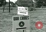Image tribunal militaire commence pour Franz Strasser Dachau Allemagne, 1945, de la seconde 12 séquences d'archives historiques vidéo 65675021220