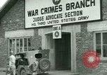 Image tribunal militaire commence pour Franz Strasser Dachau Allemagne, 1945, de la seconde 20 séquences d'archives historiques vidéo 65675021220