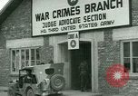 Image tribunal militaire commence pour Franz Strasser Dachau Allemagne, 1945, de la seconde 22 séquences d'archives historiques vidéo 65675021220