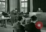Standbild Zeugnis in der Studie von Franz Strasser Dachau Deutschland, 1945, aus Sekunde 55 historischem Filmmaterial Videoclip 65675021222