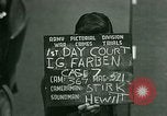 Immagine di La IG Farben Trial Nürnberg Germania, 1947, secondo 4 filmato di repertorio 65675021227