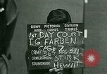 Immagine di La IG Farben Trial Nürnberg Germania, 1947, secondo 9 filmato di repertorio 65675021227