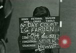 Immagine di La IG Farben Trial Nürnberg Germania, 1947, secondo 10 filmato di repertorio 65675021227