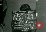 Immagine di La IG Farben Trial Nürnberg Germania, 1947, secondo 12 filmato di repertorio 65675021227