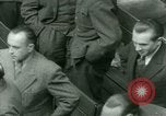 Image Otto Ohlendorf plaidoyer procès pour crimes de guerre Nuremberg ALLEMAGNE, 1948, de la seconde 21 séquences d'archives historiques vidéo 65675021233