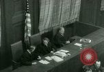 Image Otto Ohlendorf plaidoyer procès pour crimes de guerre Nuremberg ALLEMAGNE, 1948, de la seconde 25 séquences d'archives historiques vidéo 65675021233