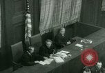Image Otto Ohlendorf plaidoyer procès pour crimes de guerre Nuremberg ALLEMAGNE, 1948, de la seconde 27 séquences d'archives historiques vidéo 65675021233