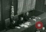 Image Otto Ohlendorf plaidoyer procès pour crimes de guerre Nuremberg ALLEMAGNE, 1948, de la seconde 28 séquences d'archives historiques vidéo 65675021233