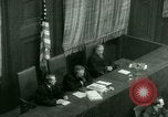 Image Otto Ohlendorf plaidoyer procès pour crimes de guerre Nuremberg ALLEMAGNE, 1948, de la seconde 38 séquences d'archives historiques vidéo 65675021233