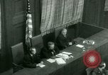 Image Otto Ohlendorf plaidoyer procès pour crimes de guerre Nuremberg ALLEMAGNE, 1948, de la seconde 40 séquences d'archives historiques vidéo 65675021233