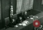Image Otto Ohlendorf plaidoyer procès pour crimes de guerre Nuremberg ALLEMAGNE, 1948, de la seconde 42 séquences d'archives historiques vidéo 65675021233