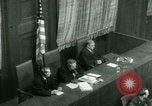 Image Otto Ohlendorf plaidoyer procès pour crimes de guerre Nuremberg ALLEMAGNE, 1948, de la seconde 45 séquences d'archives historiques vidéo 65675021233