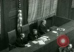 Image Otto Ohlendorf plaidoyer procès pour crimes de guerre Nuremberg ALLEMAGNE, 1948, de la seconde 46 séquences d'archives historiques vidéo 65675021233