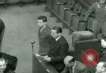 Image Otto Ohlendorf plaidoyer procès pour crimes de guerre Nuremberg ALLEMAGNE, 1948, de la seconde 53 séquences d'archives historiques vidéo 65675021233
