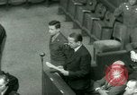 Image Otto Ohlendorf plaidoyer procès pour crimes de guerre Nuremberg ALLEMAGNE, 1948, de la seconde 58 séquences d'archives historiques vidéo 65675021233