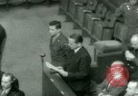 Image Otto Ohlendorf plaidoyer procès pour crimes de guerre Nuremberg ALLEMAGNE, 1948, de la seconde 60 séquences d'archives historiques vidéo 65675021233