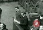 Image Otto Ohlendorf plaidoyer procès pour crimes de guerre Nuremberg ALLEMAGNE, 1948, de la seconde 62 séquences d'archives historiques vidéo 65675021233