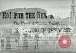 Image Les immigrants et l'expansion vers l'ouest à la fin des années 1800 Nord United States USA, 1900, de la seconde 8 séquences d'archives historiques vidéo 65675021236