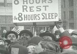Image Les travailleurs américains protester contre les conditions de travail United States USA, 1963, de la seconde 6 séquences d'archives historiques vidéo 65675021237