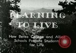 Image le Berea College Berea Kentucky United States USA, 1933, de la seconde 3 séquences d'archives historiques vidéo 65675021239