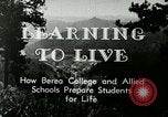 Image le Berea College Berea Kentucky United States USA, 1933, de la seconde 11 séquences d'archives historiques vidéo 65675021239