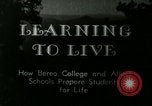 Image le Berea College Berea Kentucky United States USA, 1933, de la seconde 12 séquences d'archives historiques vidéo 65675021239