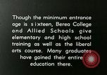 Image of elementary training Berea Kentucky United States USA, 1933, second 6 stock footage video 65675021240