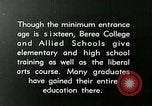 Image of elementary training Berea Kentucky United States USA, 1933, second 12 stock footage video 65675021240