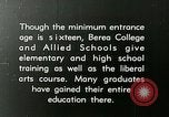 Image of elementary training Berea Kentucky United States USA, 1933, second 16 stock footage video 65675021240