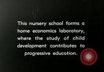 Image of the nursery school Berea Kentucky United States USA, 1933, second 5 stock footage video 65675021242