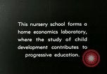 Image of the nursery school Berea Kentucky United States USA, 1933, second 8 stock footage video 65675021242