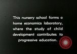 Image of the nursery school Berea Kentucky United States USA, 1933, second 13 stock footage video 65675021242