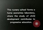 Image of the nursery school Berea Kentucky United States USA, 1933, second 15 stock footage video 65675021242