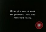 Image of girls design dresses Berea Kentucky United States USA, 1933, second 29 stock footage video 65675021246