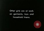Image of girls design dresses Berea Kentucky United States USA, 1933, second 30 stock footage video 65675021246