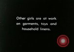 Image of girls design dresses Berea Kentucky United States USA, 1933, second 31 stock footage video 65675021246