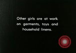 Image of girls design dresses Berea Kentucky United States USA, 1933, second 33 stock footage video 65675021246