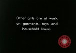 Image of girls design dresses Berea Kentucky United States USA, 1933, second 34 stock footage video 65675021246