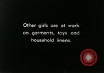 Image of girls design dresses Berea Kentucky United States USA, 1933, second 35 stock footage video 65675021246
