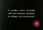 Image of a modern dairy Berea Kentucky United States USA, 1933, second 3 stock footage video 65675021250