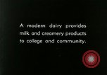 Image of a modern dairy Berea Kentucky United States USA, 1933, second 7 stock footage video 65675021250